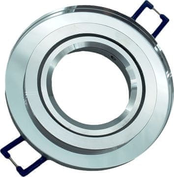 shumee Premična steklena reflektorska svetilka, belo ogledalo, GU10, okrogla, ID-1038 Idealed