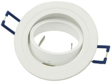 shumee Premična stropna svetilka, bela mat, GU10, okrogla, ID-1027 Idealed