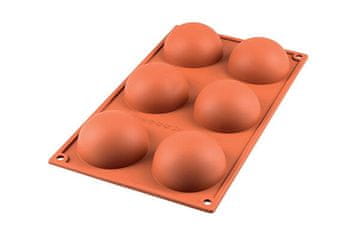 Silikomart Silikonski kalup za torte za eno porcijo HEMISPHERES BALLS 70mm SILIKOMART