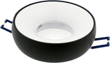 shumee Okrogla stropna svetilka, črno-bela, GU10 Coloseum ID-1067 Idealed