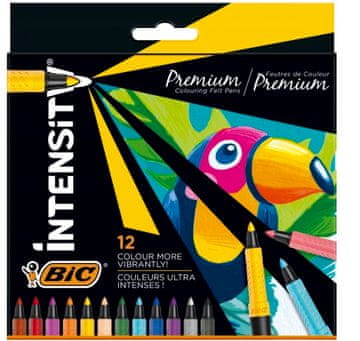 shumee BIC Intensity Premium 12 barvnih markerjev