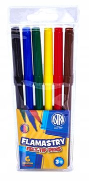 shumee Astra markerji 6 barv AS314116002