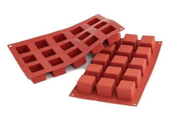Silikomart Silikonski kalup za enoporcijski CUBI 35x35mm/V=35mm SILIKOMART
