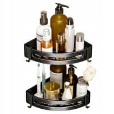 shumee DVOJNA KOTNA POLICA ZA TUŠ KOPALNICO