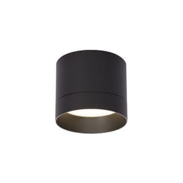shumee Moderna črna stropna svetilka 7 cm okrogla Ø8,2 cm 1xGX53 7W KENDAL Light Prestige