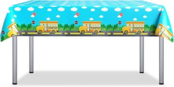 shumee Vodoodporen prt s šolsko tematiko za večkratno uporabo 130*220 cm 2 kosa