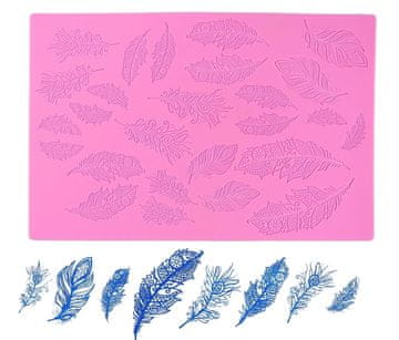 shumee Velika silikonska čipkasta podloga za perje