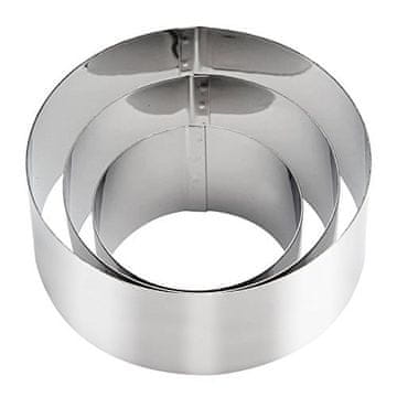 shumee Komplet robov za peko in sladico 6, 8, 10 x V4,5 cm / 3 kosi