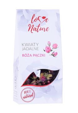 Love Nature Posušeno užitno cvetje Vrtni popki Ljubezen narave