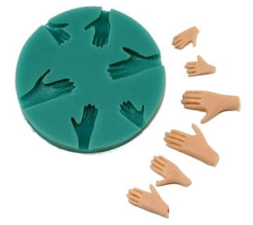Silikonski kalup za sladkorno pasto SMALL HANDS