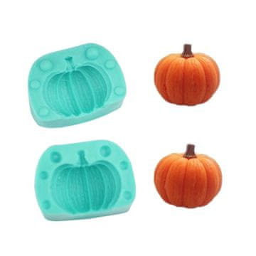 Silikonski kalup za sladkorno pasto 3D Halloween buča