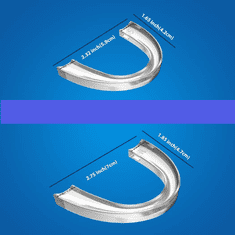 shumee Sprostitvena opornica za bruksizem, komplet 5 kosov