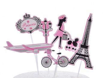 shumee Komplet 6 okraskov za torto PARIS WOMAN