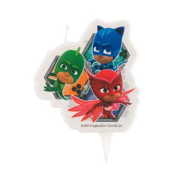Dekora PJ Masks 2D torta sveča