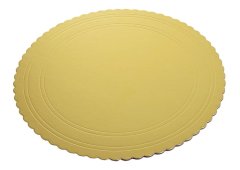 shumee Okroglo stojalo za torto 34 cm MEGA RIGID zlata