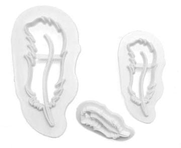 Komplet modelčkov za fondant FEET FEET 3 kosi kalup 1702