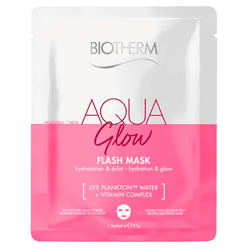 shumee Biotherm Aqua Glow Flash maska za obraz 31 g