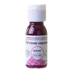 Food Colours Živilsko barvilo za čokolado in mastne mase ROZA 18 ml