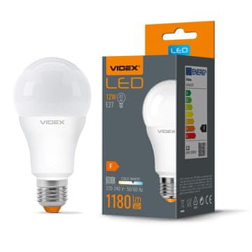 Žarnica bela A60 12W E27 hladno 1180lm 6000K Videx