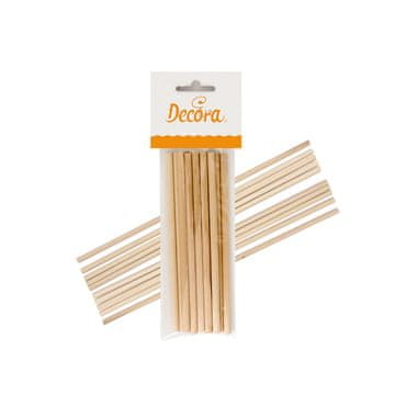 Decora Leseni nosilci za večplastne torte 12 kosov / 160 mm