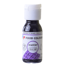 Food Colours Živilsko barvilo za čokolado in mastne mase VIJOLIČNO 18 ml