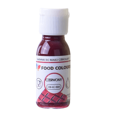 Food Colours Živilsko barvilo za čokolado in maščobne mase RDEČA 18 ml