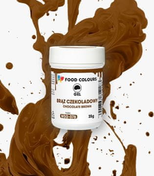 shumee Čokoladno rjava gel barva za živila 35 g