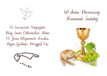 shumee Oblat za OBHAJILO torto PRVO SVETO OBHAJILO A4 vzorec 6