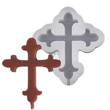 shumee Silikonski kalup za izomalt CROSS