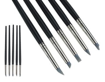 shumee Komplet 5 majhnih silikonskih čopičev