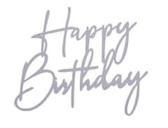 shumee Akrilni okrasek za torto "Vse najboljše za rojstni dan", vzorec 3