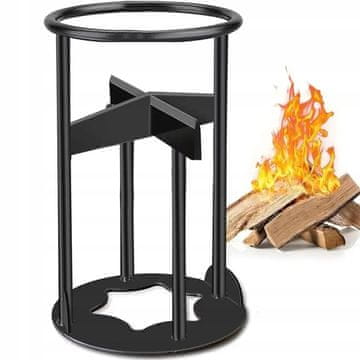 shumee STOJALO ZA REZANJE DREV, ROČNO, LITOGREZNI CEPILNIK ZA KAMIN 27x14cm