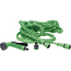 Fleksibilna vrtna cev zelene barve za vodovodne instalacije 5-15 m 1/2" 50FT