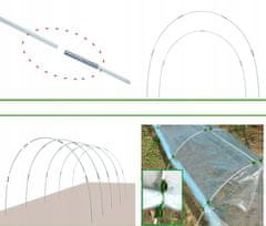 shumee OKVIR VRTNI TUNELSKEGA ROŠTILJA Okvir za GOJENJA