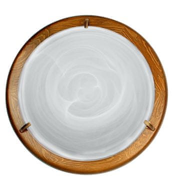 shumee Stropna svetilka Candellux DUNA 14-64090 iz naravnega lesa