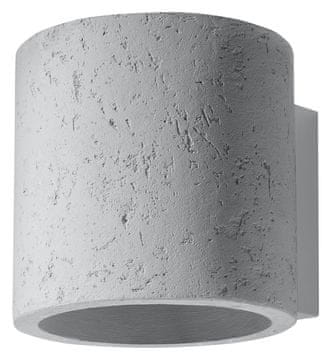 shumee Stenska svetilka ORBIS Beton Sollux Lighting SL.0486