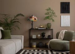 shumee Velika vitražna namizna svetilka Tiffany s sončnicami SUNFLOWER K-G16814 Kaja