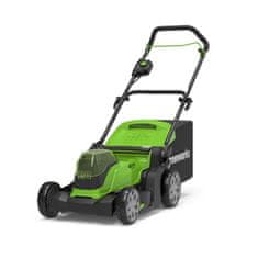 shumee 2x24V akumulatorska kosilnica 41 cm G24X2LM41K2x komplet dvojnih polnilnikov + 2 x 2Ah bateriji