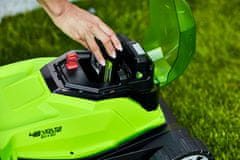 shumee 2x24V akumulatorska kosilnica 41 cm G24X2LM41K2x komplet dvojnih polnilnikov + 2 x 2Ah bateriji