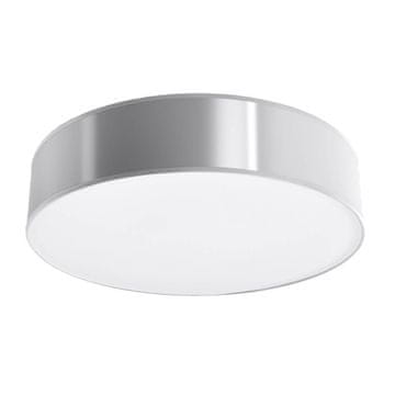 SOLLUX lighting Okrogla stropna svetilka, siva, Ø55, ARENA, 4xE27, 15W, SL.0918, Sollux Lighting