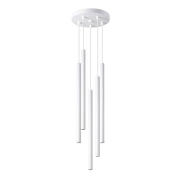 SOLLUX lighting Viseča svetilka v obliki cevi, pet žarnic, PASTELO 5xG9 8W SL.1175 Sollux Lighting