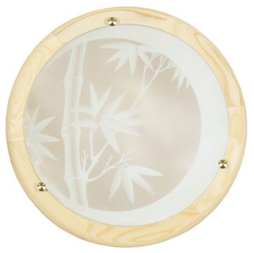 shumee Stropna svetilka Candellux BAMBOO 13-05021 iz naravnega lesa