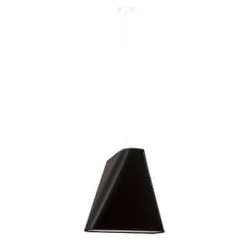 SOLLUX lighting Trapezoidna viseča svetilka črne barve BLUM 1xE27 15W SL.0770 Sollux Lighting