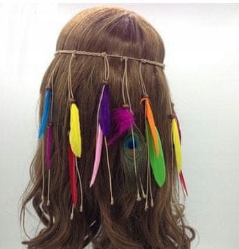 shumee Indijski okras za lase, čudovit vzorec B