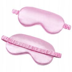 shumee Premium satenasto roza spalna obleka za rolete