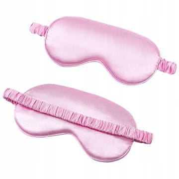 shumee Premium satenasto roza spalna obleka za rolete