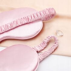 shumee Premium SPALNI OČNI MEHUR SATEN NOČNO MODRA