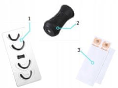 shumee KOMPLET TRAKOV ZA NOS, PROTI SMRČANJU, TRAKOVI, PREKRIVKE ZA DIHANJE, ČRNE