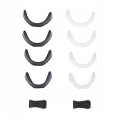 shumee KOMPLET TRAKOV ZA NOS, PROTI SMRČANJU, TRAKOVI, PREKRIVKE ZA DIHANJE, ČRNE