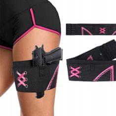 shumee Ženski stegenski tok za pištolo, podvezica za ženske, revija PURPLE